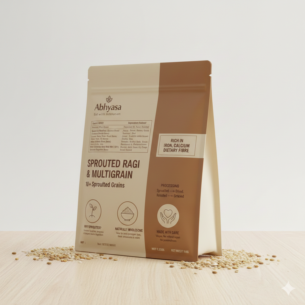 Sprouted Multi-Grain Ragi Flour