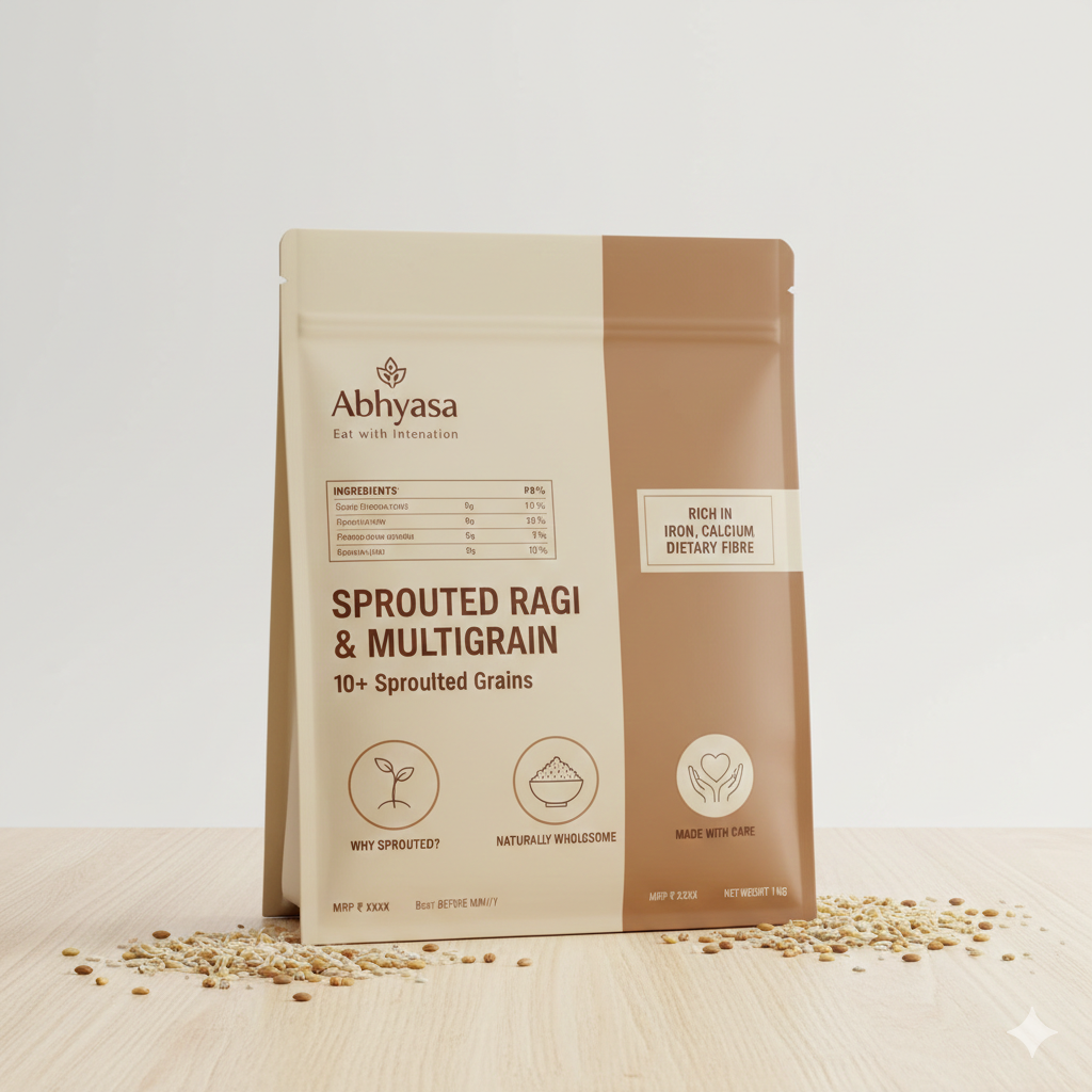 Sprouted Multi-Grain Ragi Flour